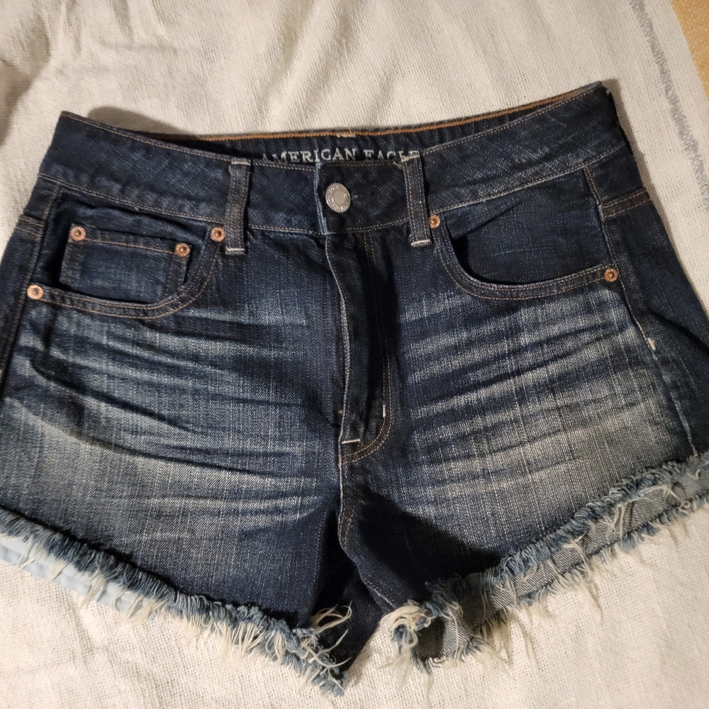 American Eagle cut off shorts size 8